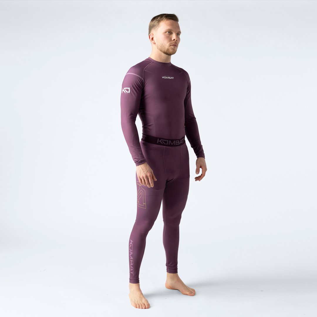 Long -sleeved rashguard t -shirt for men