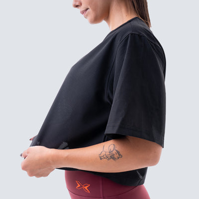 Women's Performance Oversize Crop AW25 