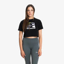 Pack 3 t -shirts Premium CROP Short Manga Woman