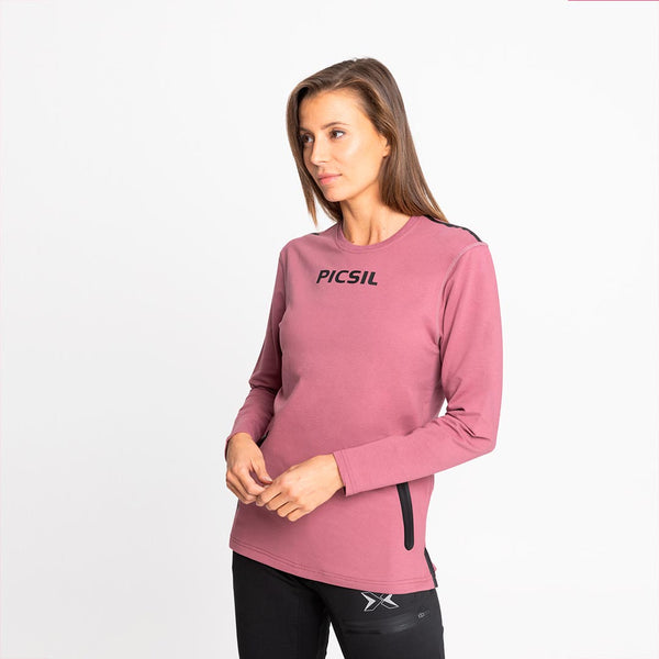 Sudadera mujer Core rosa