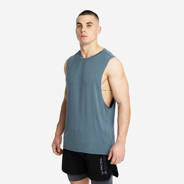 Camiseta Deporte Sin Mangas Hombre Tank Core